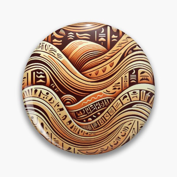 Item preview, Egyptian Hieroglyphs Pattern - Ancient Symbols for Modern Elegance designed and sold by The-Library.