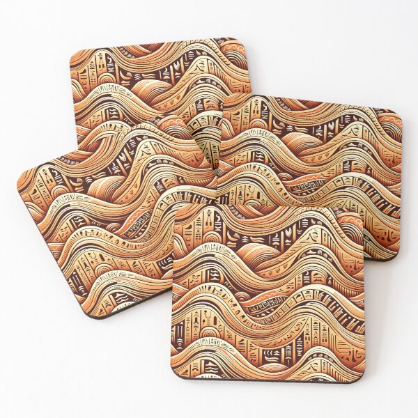 Item preview, Egyptian Hieroglyphs Pattern - Ancient Symbols for Modern Elegance designed and sold by The-Library.