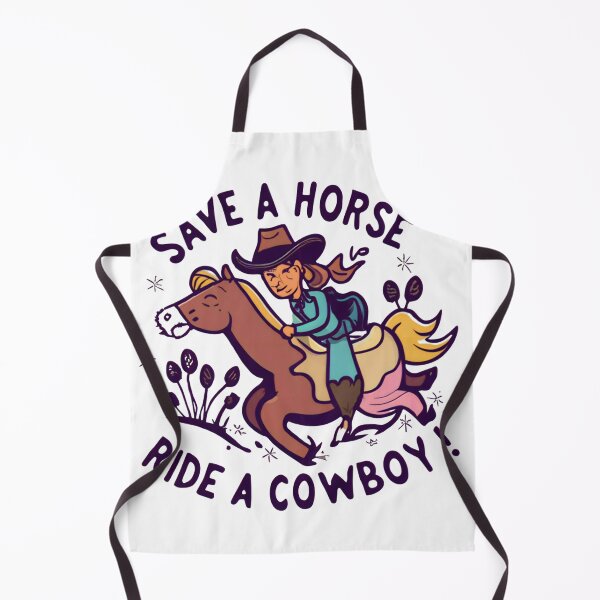 Item preview, Save a horse ride a cowboy vintage designs designed and sold by Redjakkal.