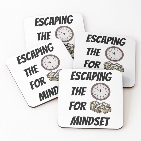 Item preview, Escaping The Time For Money Mindset Design designed and sold by JAMTEESHOP.