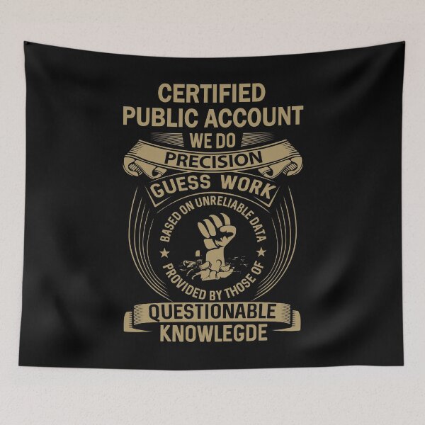 Item preview, Certified Public Account designed and sold by MiraclePitts.