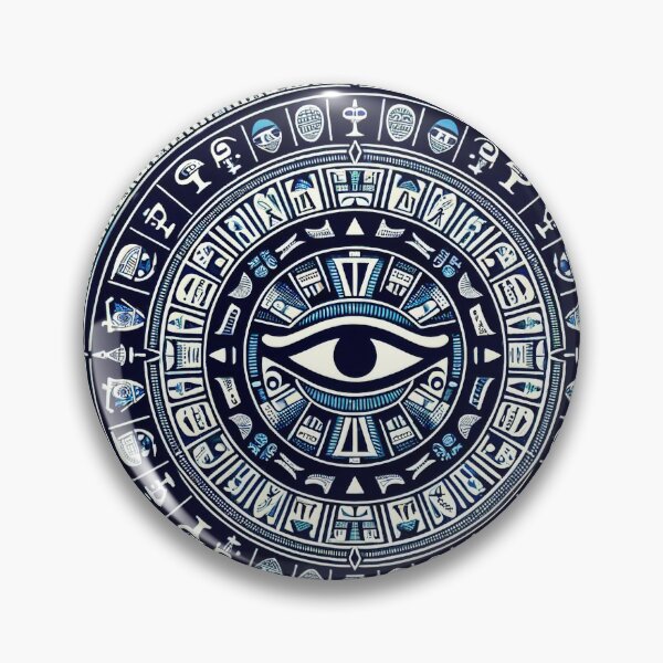 Item preview, Egyptian Hieroglyphs Pattern - Timeless Symbols in Modern Art designed and sold by The-Library.