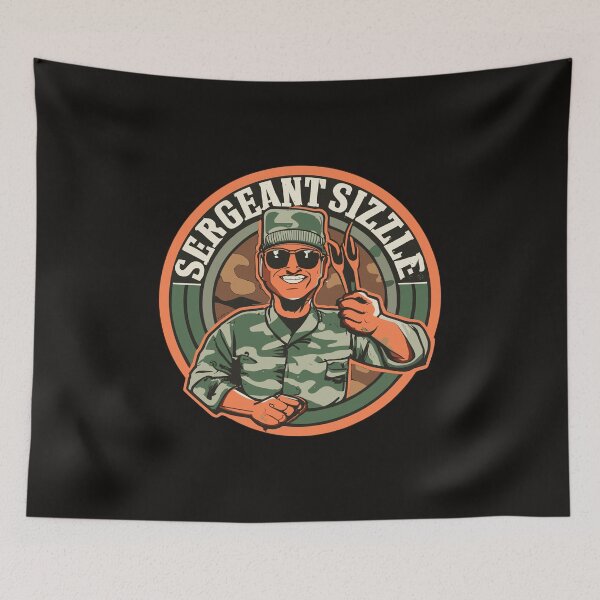 Item preview, SERGEANT SIZZLE DESIGN designed and sold by ASTROFITZ.