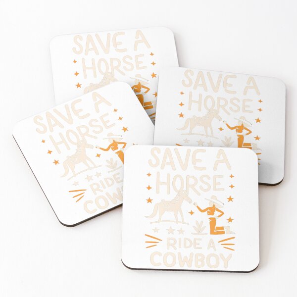 Item preview, Save a horse ride a cowboy vintage designs designed and sold by Redjakkal.