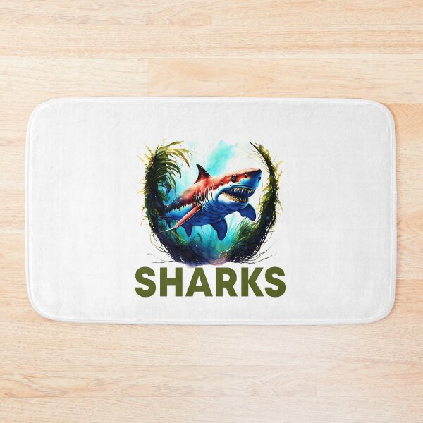 Item preview, Just A Girl Who Loves Sharks designed and sold by CreativeTag.