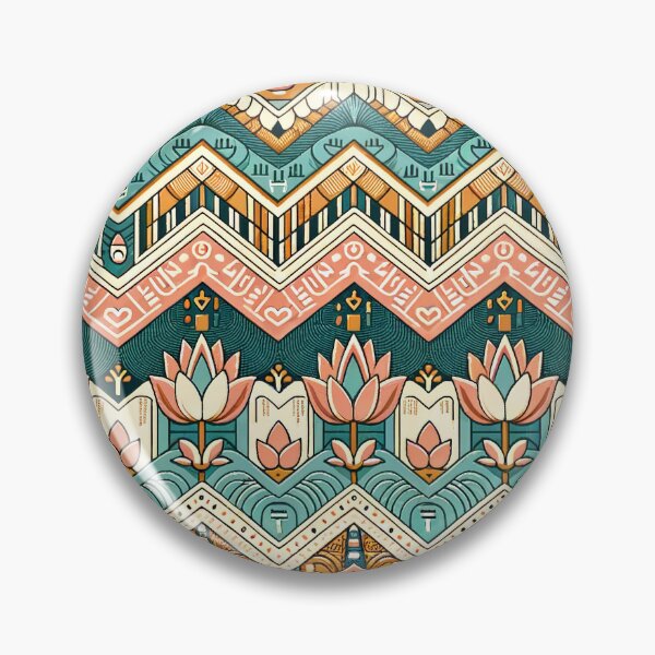 Item preview, Egyptian Hieroglyphs Pattern - Ancient Symbols in Modern Art designed and sold by The-Library.
