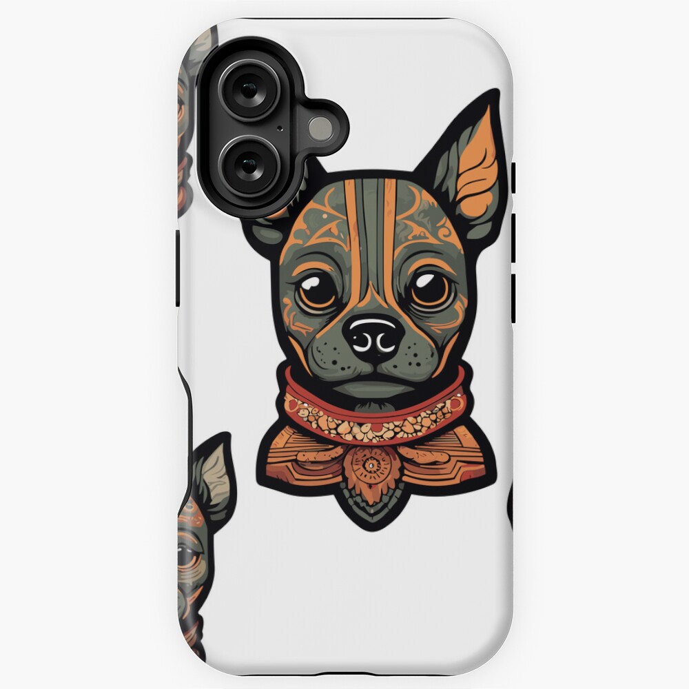 Vista previa del artículo con la obra «Funda resistente MagSafe para iPhone», diseñado y vendido por bihtti.