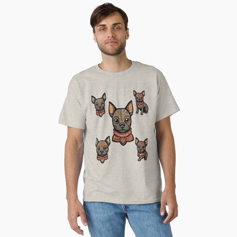 Vista previa del artículo con la obra «Camiseta clásica», diseñado y vendido por bihtti.