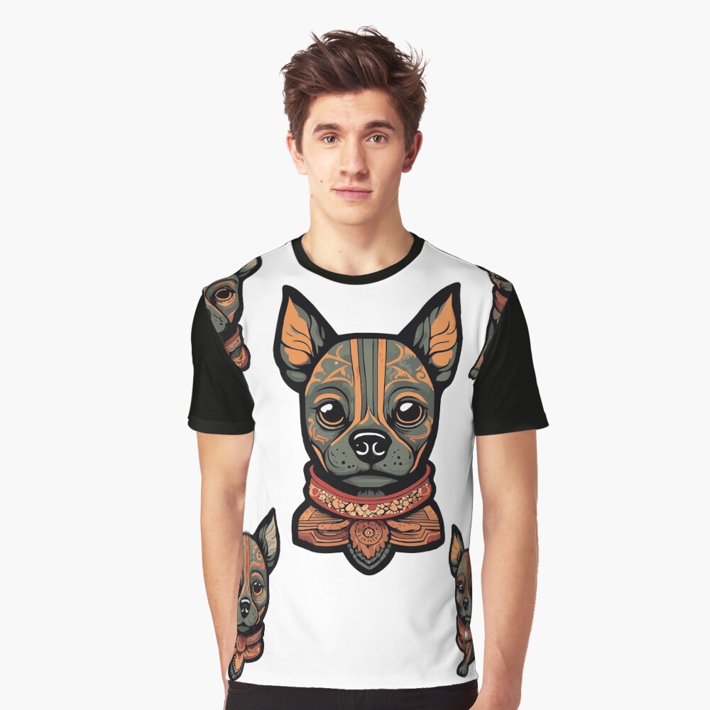 Vista previa del artículo con la obra «Camiseta gráfica», diseñado y vendido por bihtti.