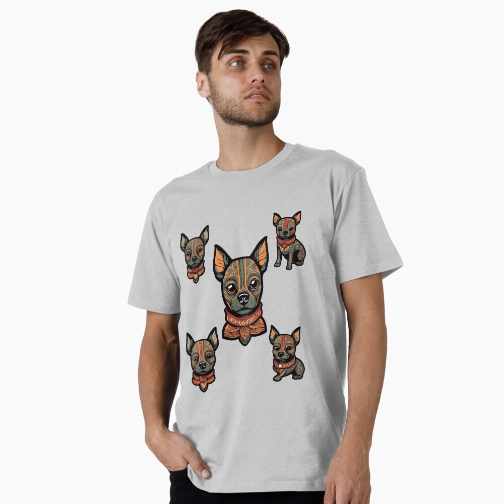 Vista previa del artículo con la obra «Camiseta premium», diseñado y vendido por bihtti.