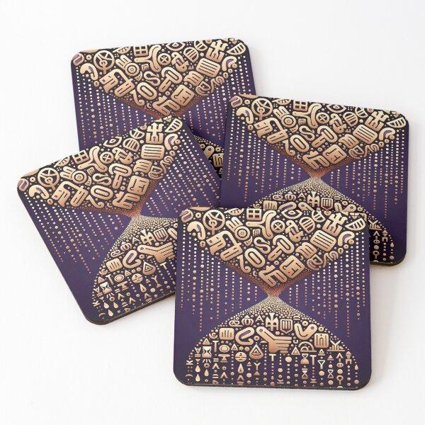 Item preview, Egyptian Hieroglyphs Pattern - Timeless Symbols in Modern Art designed and sold by The-Library.