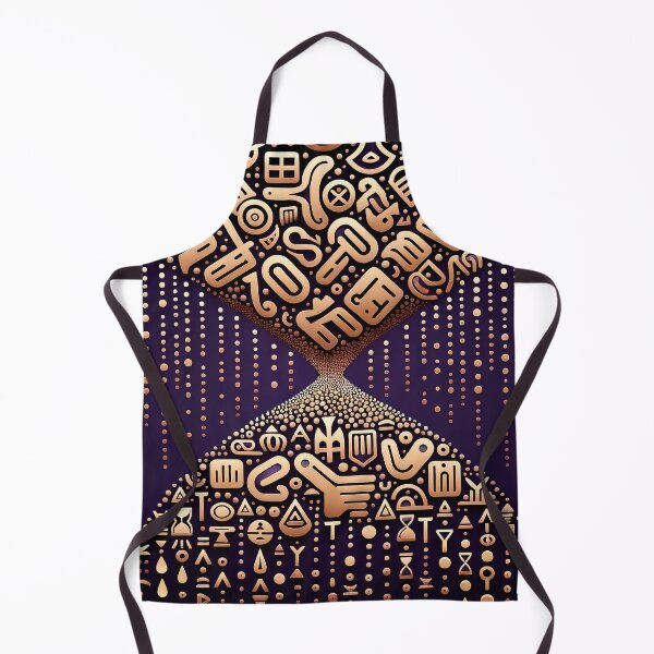 Item preview, Egyptian Hieroglyphs Pattern - Timeless Symbols in Modern Art designed and sold by The-Library.