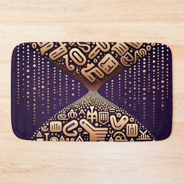 Item preview, Egyptian Hieroglyphs Pattern - Timeless Symbols in Modern Art designed and sold by The-Library.