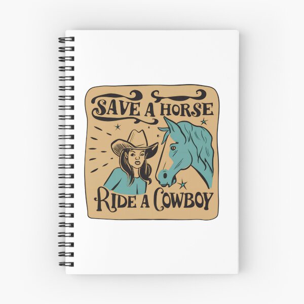 Item preview, Save a horse ride a cowboy vintage designs designed and sold by Redjakkal.