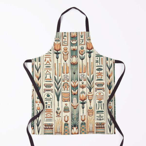 Item preview, Egyptian Hieroglyphs Pattern - Ancient Symbols in Contemporary Art designed and sold by The-Library.