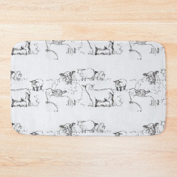 Item preview, Flock Of Sheep Drawing designed and sold by MikeJory.
