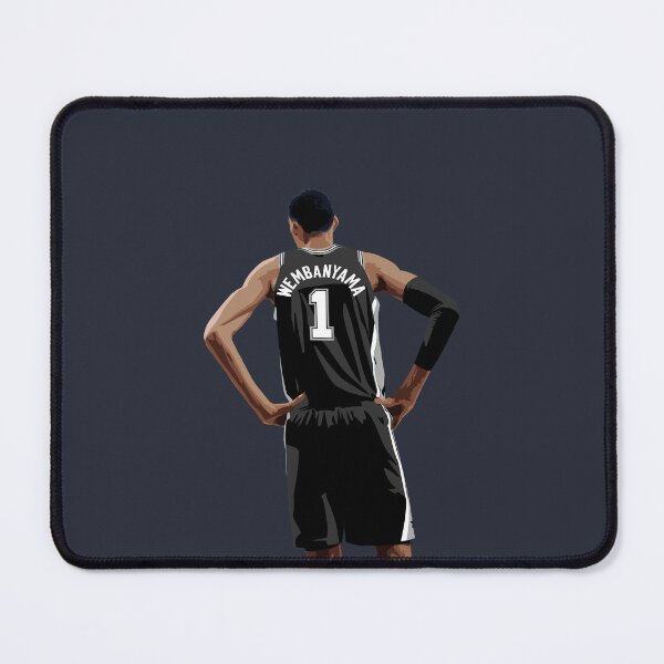 Item preview, Copy of Victor Wembanyama Vector Back Black Qiangy designed and sold by EerieHarakiri.