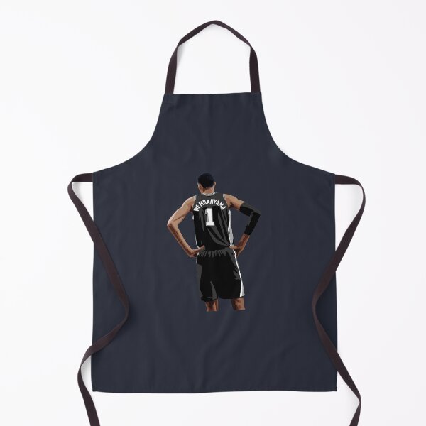 Artikelvorschau, Kopie von Victor Wembanyama Vector Back Black Qiangy entworfen und verkauft von EerieHarakiri.