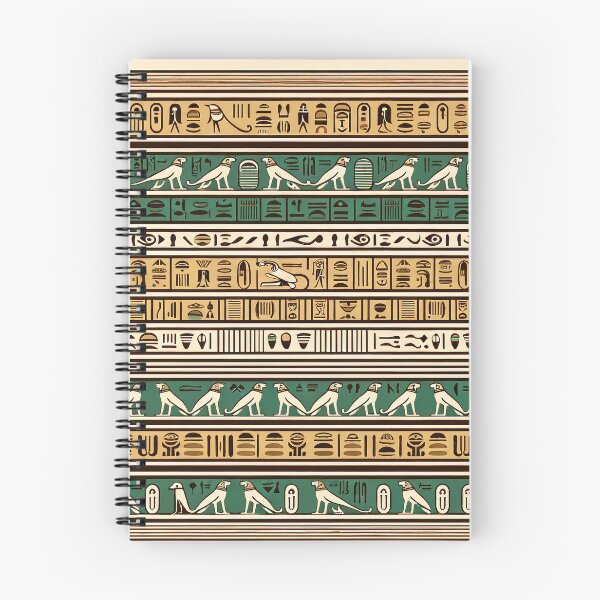 Item preview, Egyptian Hieroglyphs Pattern - Ancient Symbols in Modern Art designed and sold by The-Library.