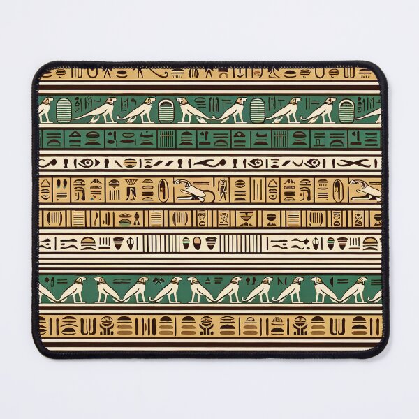 Item preview, Egyptian Hieroglyphs Pattern - Ancient Symbols in Modern Art designed and sold by The-Library.