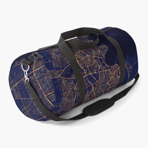 Item preview, Doha, Qatar Map - City At Night designed and sold by deMAP.