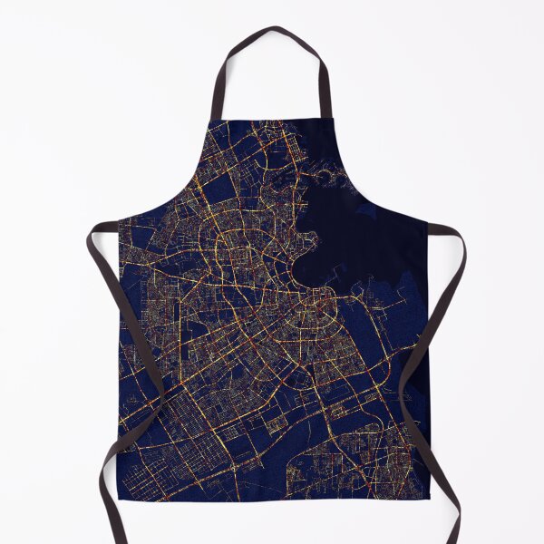 Item preview, Doha, Qatar Map -  City At Night designed and sold by deMAP.