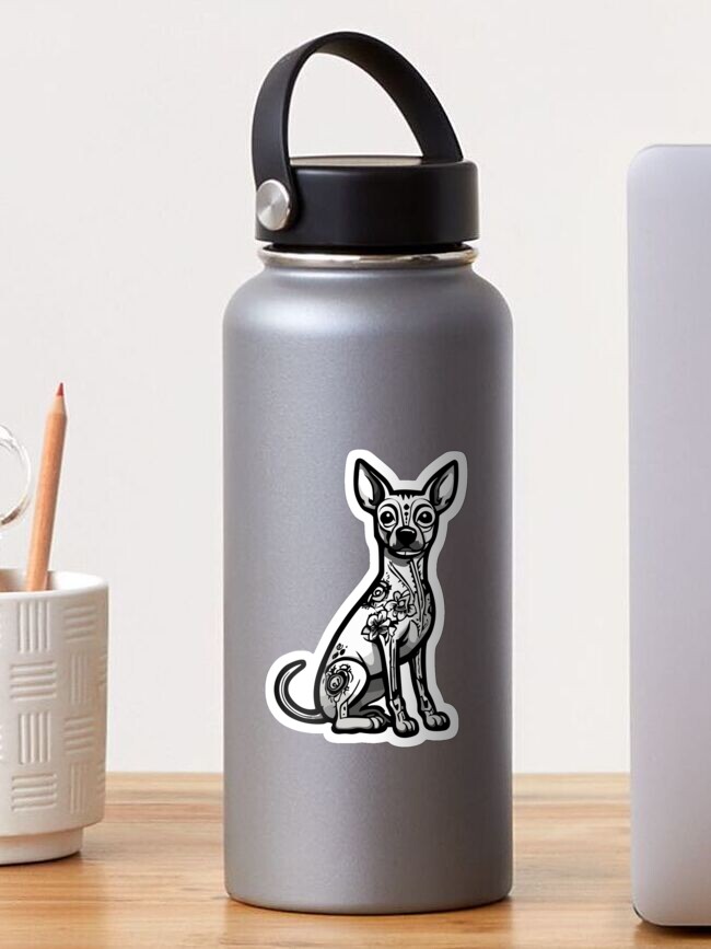Imagen 1 de 3, Pegatina con la obra Perro Xolo, diseñada y vendida por bihtti.