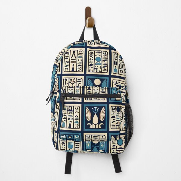 Item preview, Egyptian Hieroglyphs Pattern - Ancient Symbols Reimagined designed and sold by The-Library.