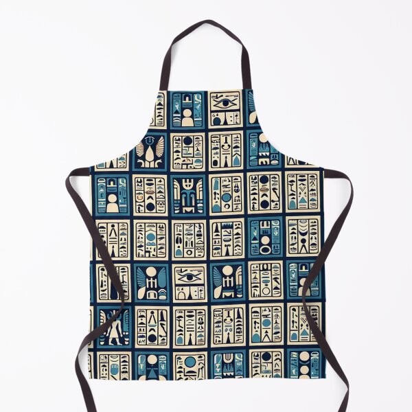 Item preview, Egyptian Hieroglyphs Pattern - Ancient Symbols Reimagined designed and sold by The-Library.