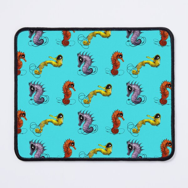 Item preview, Zombie seahorse sticker pack designed and sold by EMMJ-ART.