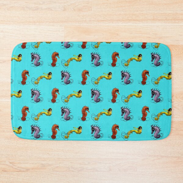 Item preview, Zombie seahorse sticker pack designed and sold by EMMJ-ART.