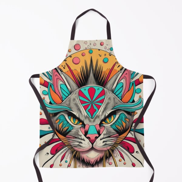 Item preview, The Awake Cat: A Curious and Playful Creature designed and sold by Rafal Saluszewski.