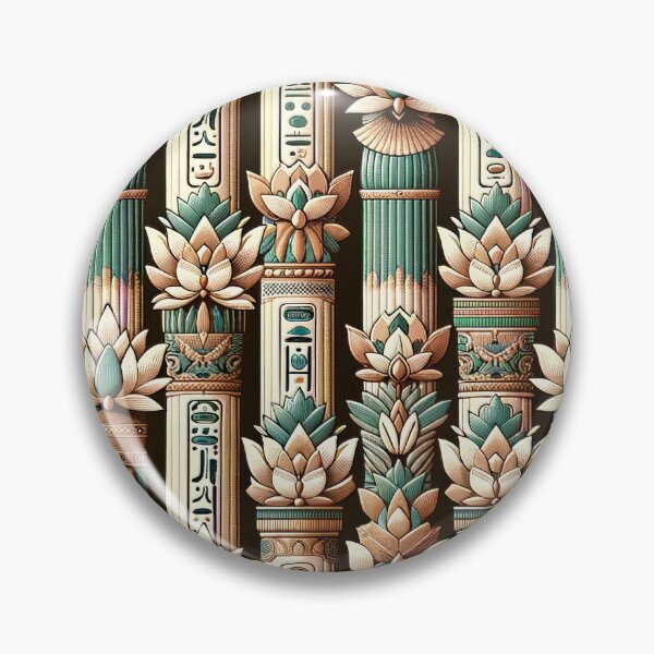 Item preview, Egyptian Hieroglyphs Pattern - Timeless Symbols in Modern Design designed and sold by The-Library.