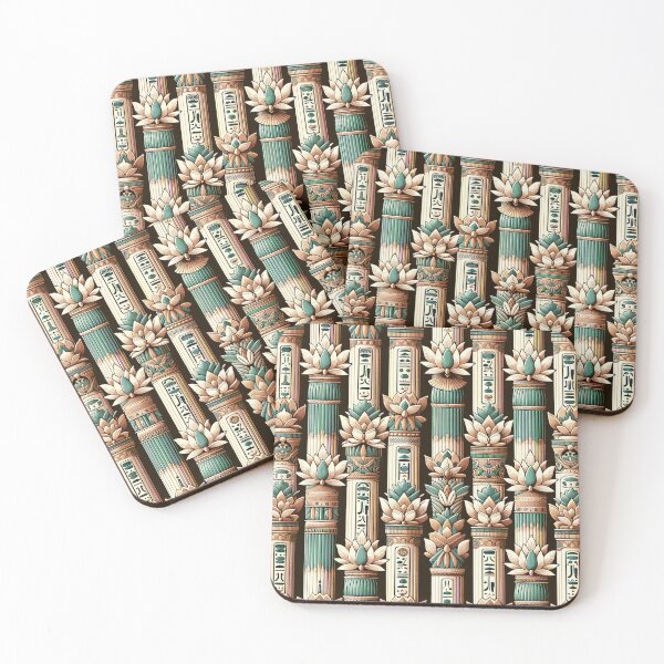 Item preview, Egyptian Hieroglyphs Pattern - Timeless Symbols in Modern Design designed and sold by The-Library.