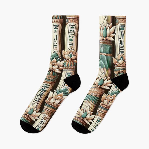 Item preview, Egyptian Hieroglyphs Pattern - Timeless Symbols in Modern Design designed and sold by The-Library.