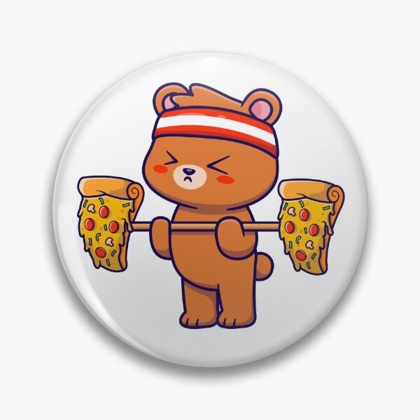 Item preview, Bear pizza designed and sold by DragonflyLP.