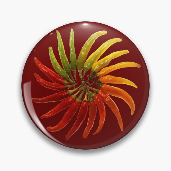 Item preview, Chili Color Wheel Vector for Chili Lovers designed and sold by taiche.