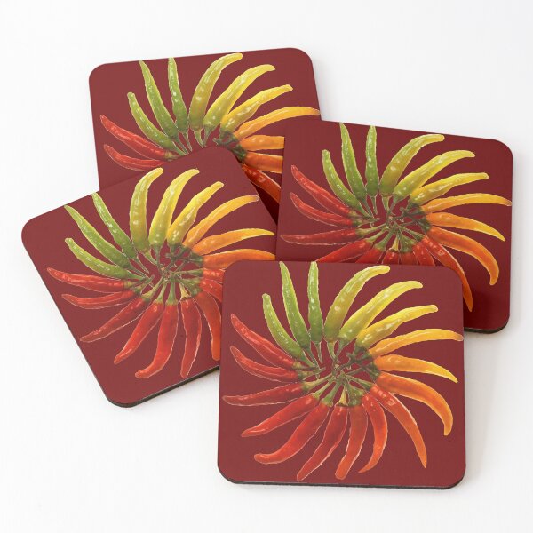 Item preview, Chili Color Wheel Vector for Chili Lovers designed and sold by taiche.