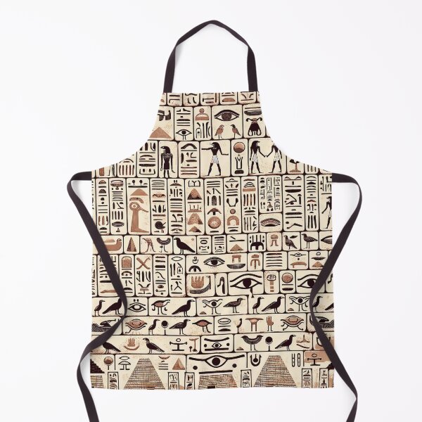 Item preview, Egyptian Hieroglyphs Pattern - Ancient Symbols in Modern Artistry designed and sold by The-Library.
