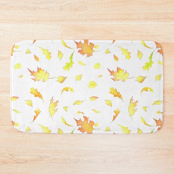 Item preview, Falling autum leaves designed and sold by Patternhost.