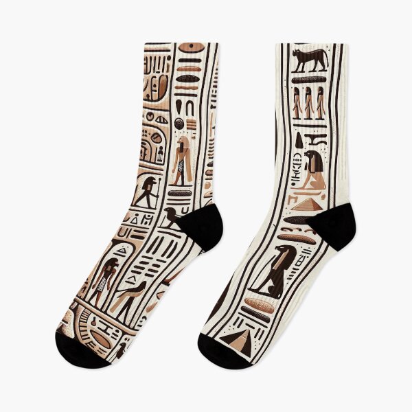 Item preview, Egyptian Hieroglyphs Pattern - Ancient Symbols in Modern Design designed and sold by The-Library.
