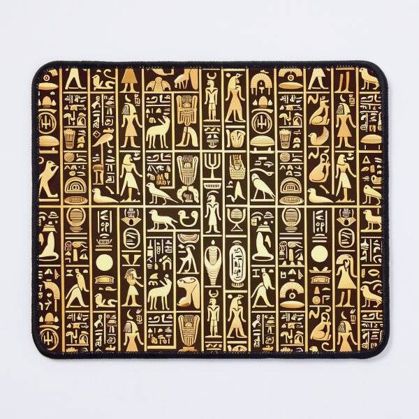 Item preview, Egyptian Hieroglyphs Pattern - Ancient Symbols in Modern Art designed and sold by The-Library.