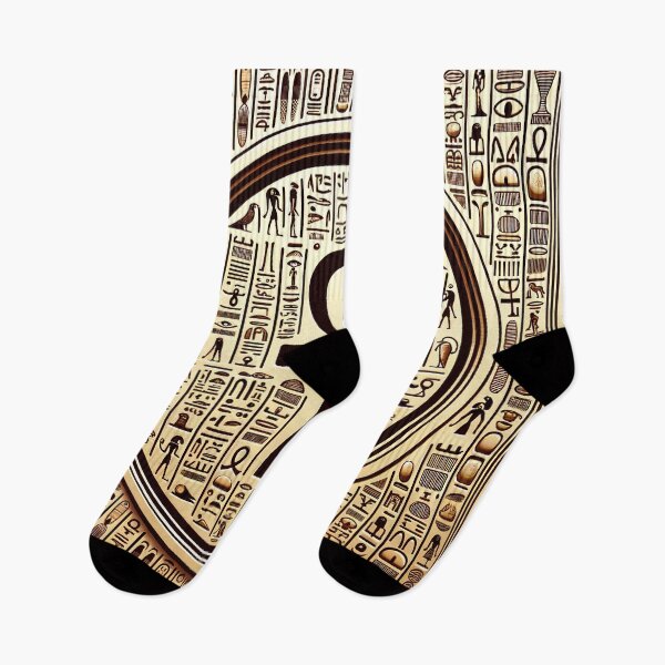 Item preview, Egyptian Hieroglyphs Pattern - Ancient Symbols in Modern Art designed and sold by The-Library.