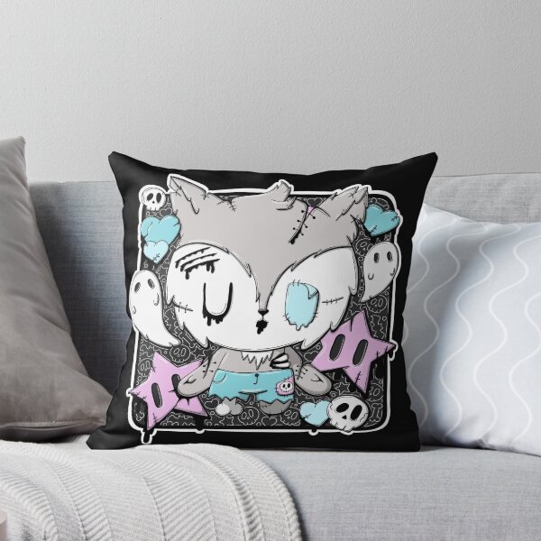 Item preview, Wolfgang the zombie werewolf in kawaii style designed and sold by studiomogwai.