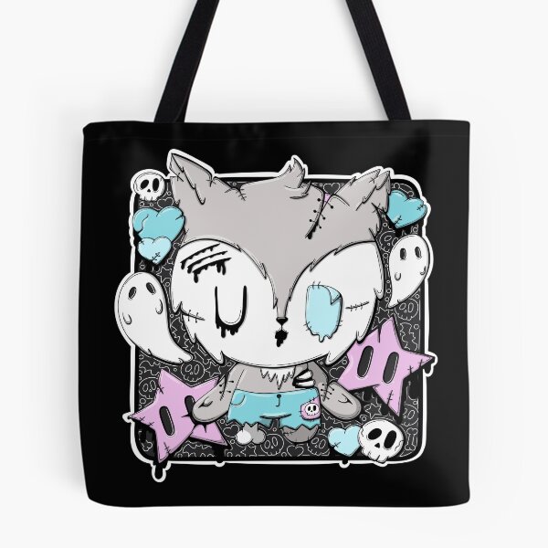 Item preview, Wolfgang the zombie werewolf in kawaii style designed and sold by studiomogwai.