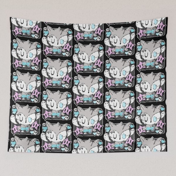 Item preview, Wolfgang the zombie werewolf in kawaii style designed and sold by studiomogwai.