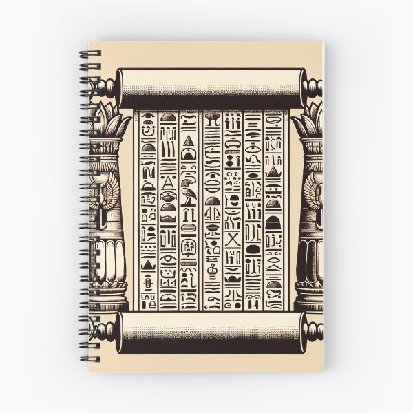 Item preview, Egyptian Hieroglyphs Pattern - Ancient Symbols in Modern Art designed and sold by The-Library.