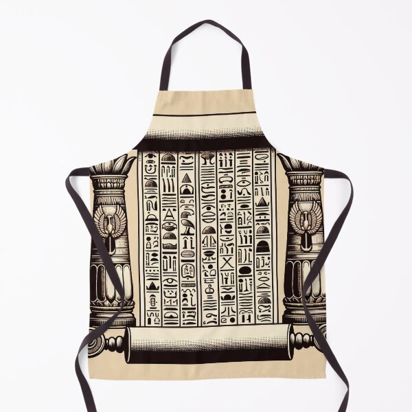 Item preview, Egyptian Hieroglyphs Pattern - Ancient Symbols in Modern Art designed and sold by The-Library.