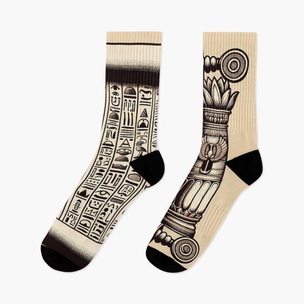 Item preview, Egyptian Hieroglyphs Pattern - Ancient Symbols in Modern Art designed and sold by The-Library.
