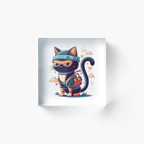 Artikelvorschau, NIEDLICHES NINJA-KATZEN-DESIGN entworfen und verkauft von ASTROFITZ.